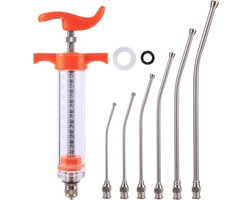 20ml Birds Feeding Syringe Kit With 6 Pcs Curved Gavage Tubes Bird Feeding Feed Medicine Supplies Pets feeding supplies