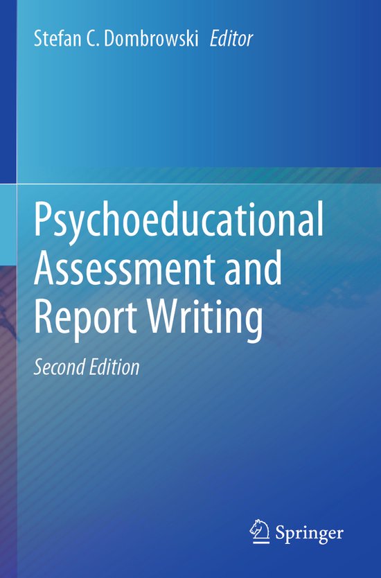 Psychoeducational Assessment and Report Writing - cover