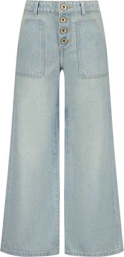 Vingino Jeans Cassie Pocket Filles Jeans - Light Vintage - Taille 176