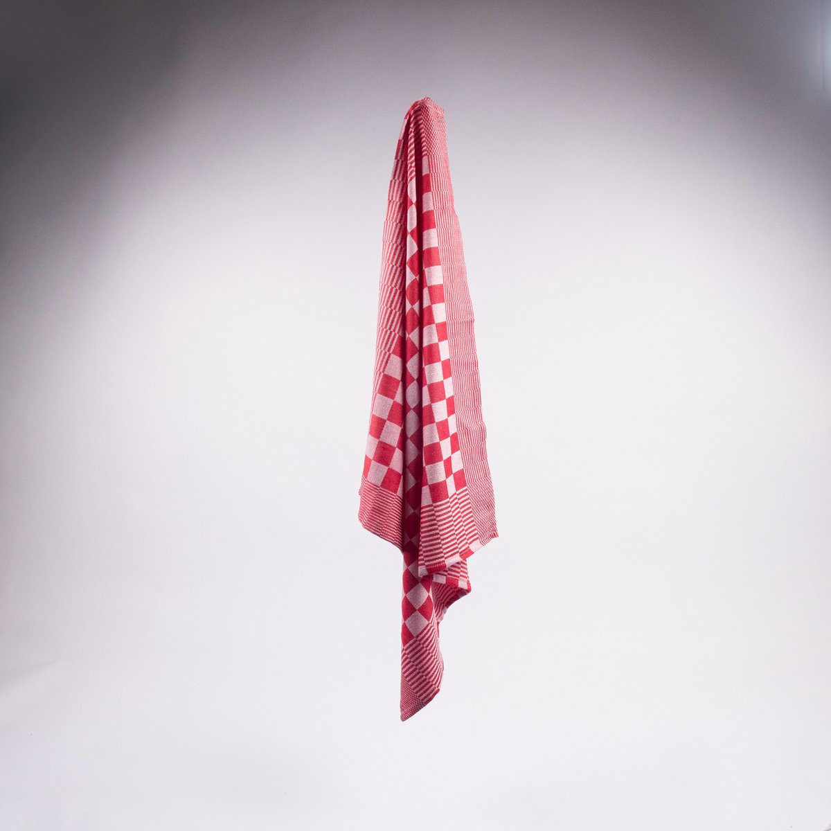 Theedoek - zware - horeca kwaliteit - rood - 6 stuks - theedoeken