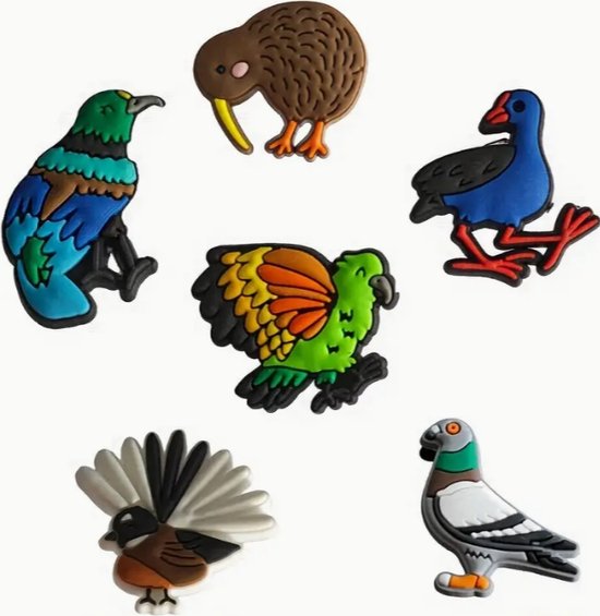 Crocs pins vogels - crocs charms vogels - crocs accessoires