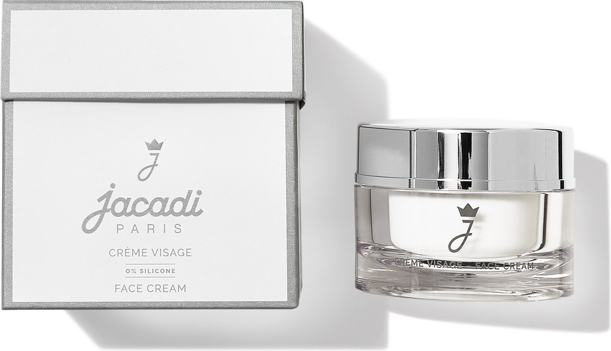 Jacadi Skincare Hydraterende Gezichtscrème Vrouwen - Voor Gevoelige Huid - Met Natuurlijke Ingrediënten & Hyaluronzuur - 50 ml