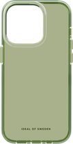Coque iDeal of Sweden adaptée à l' iPhone 14 Pro - iDeal of Sweden ClearCase Design - Vert / Kaki