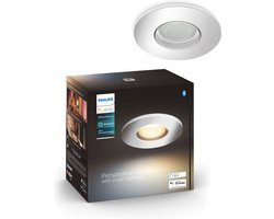 Philips Hue Adore badkamerinbouwspot – warm- tot koelwit licht – 1-pack – chroom