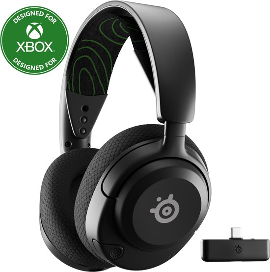 SteelSeries Arctis Nova 5X Wireless - Draadloze Gaming Headset - Zwart - 100+ audio presets - 60 uur accuduur - 2.4-GHz en Bluetooth - Xbox & PC SteelSeries Arctis Nova 5X Wireless - Draadloze Gaming Headset - Zwart - 100+ audio presets - 60 uur accuduur - 2.4-GHz en Bluetooth - Xbox & PC
