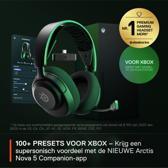 SteelSeries Arctis Nova 5X Wireless (Black) (4/8)