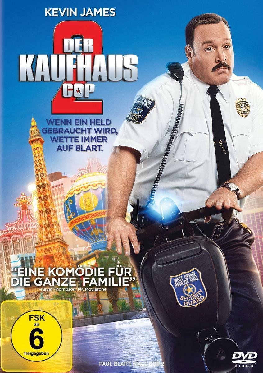 PLAION Paul Blart: Mall Cop 2 DVD HD Duits, Engels, Spaans, Turks