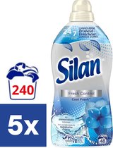 Silan Fresh Control Wasverzachter Cool fresh - 5 x 1.056 ml (240 wasbeurten)