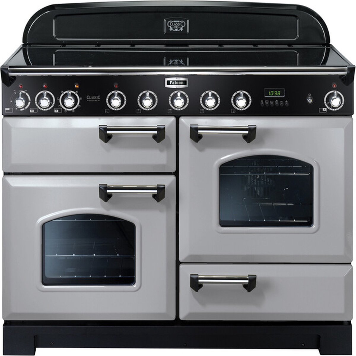 Falcon Classic Deluxe 110 Range-fornuis Electrisch Inductiekookplaat zones Grijs