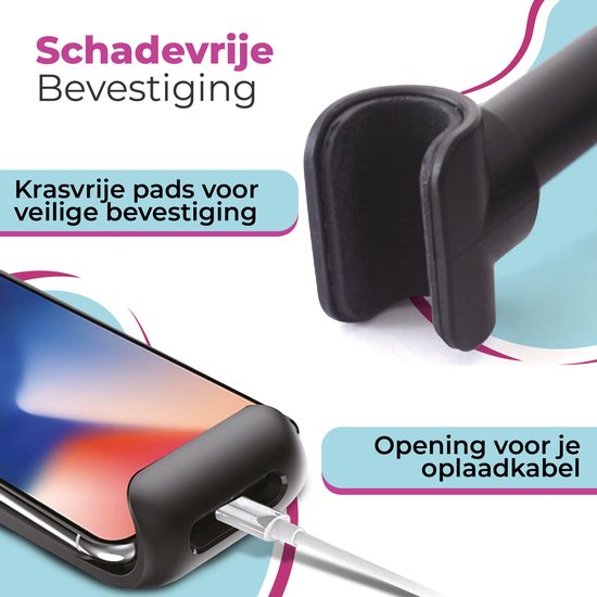 Support tablette voiture - Support tablette appui-tête - Support téléphone voiture - Compatible iPad, téléphone, tablette - Taille d'écran 7 à 12,9 pouces - Rotatif et inclinable (CNC17)