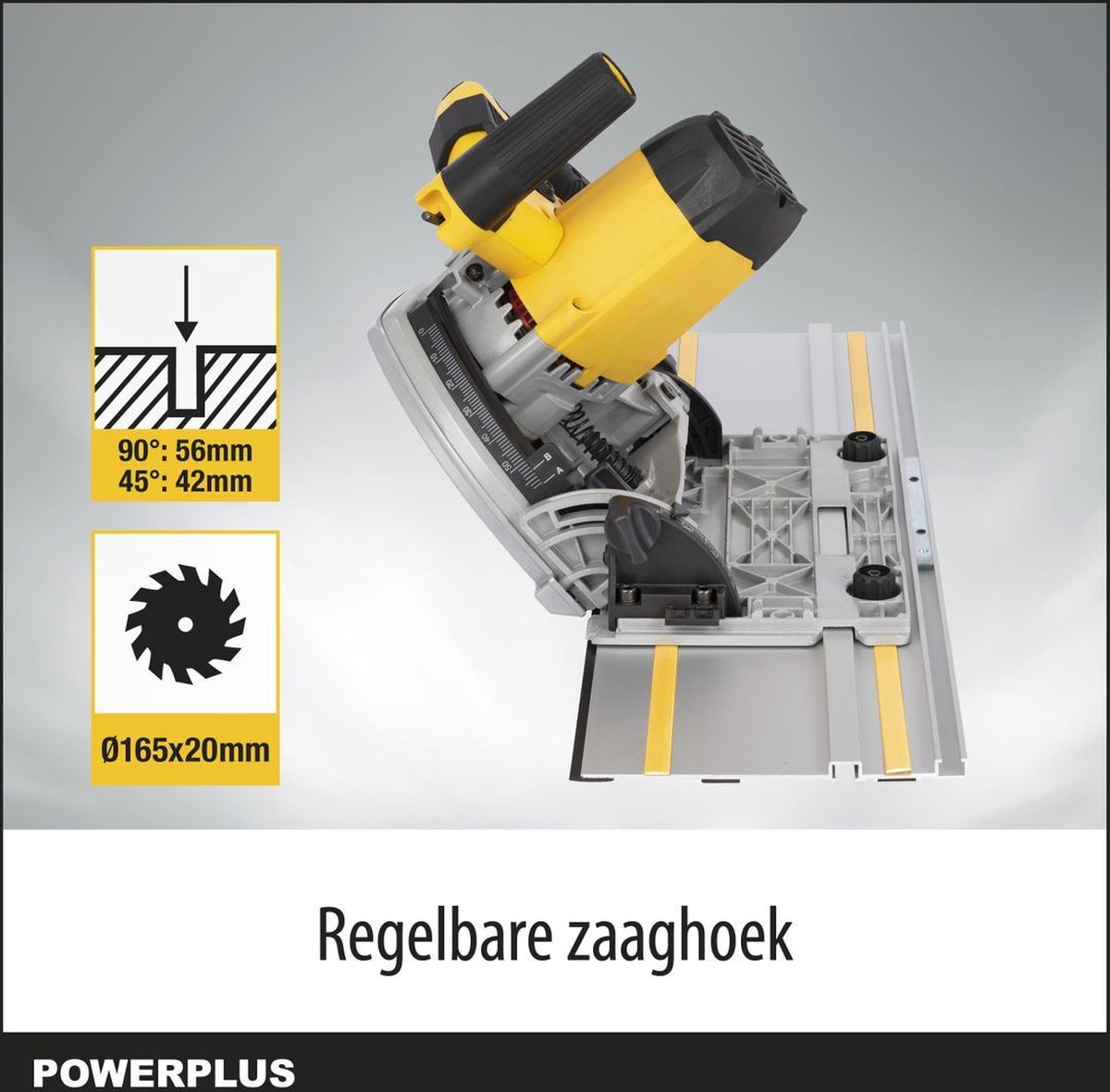 Powerplus POWX0562 Invalzaag 1200W met geleiderails thumbnail 4