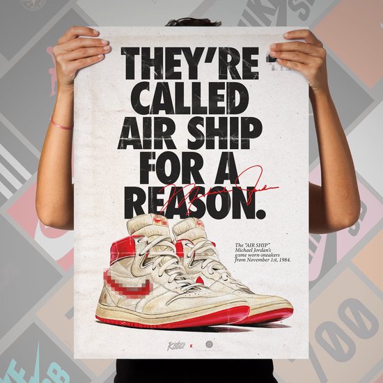 Sneaker Poster limited edition