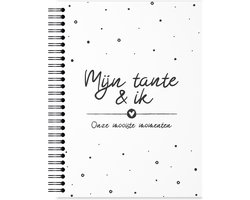 Fyllbooks - Mijn Tante & Ik Invulboek - Cadeau voor Tante - Dagboek - Herinneringsboekje - 80 Pagina's