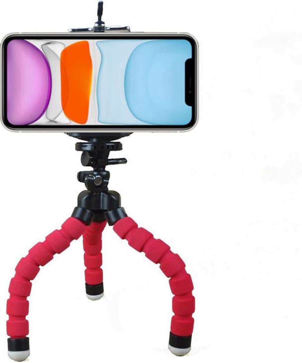 Jumada's - Tripod - Statief voor smartphones - Compact - Voor camera's en vloggen!
