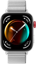 HUAWEI WATCH FIT 3 Grijs nylon horlogeband | Ultraslank design | 1,82" AMOLED-scherm | All-round fitnessmanagement | Tot 10 dagen batterijduur| Compatibel met iOS en Android.