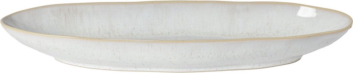 Costa Nova & Casafina - Smalle serveerschaal 'Eivissa' (Zandbeige, 41cm)