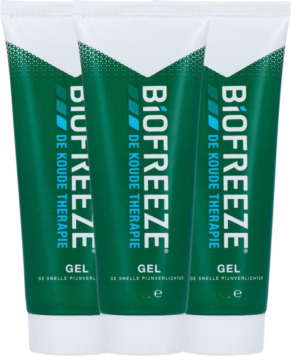 Biofreeze Tube 112g - 3 Stuks - Voordeelverpakking