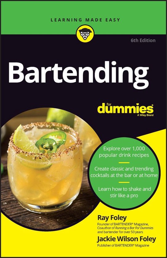 Bartending For Dummies - cover
