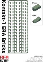 1:35 Rye Field Model 5087 Russian ERA Armour Kontakt-1 ERA Bricks - Detail Set Plastic Modelbouwpakket