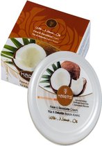 Harems Coconut Skin Care Cream 125 ml - Face & Decollete Cream - Natural Oil - Vegan