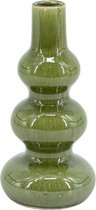 Vase en faïence basilic/vert