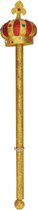 Koninklijke scepter - kunststof - 57 cm - carnaval verkleed feestartikelen