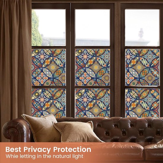 Vensterfolie decoratiefolie privacy film ondoorzichtig hoge kwaliteit ,44.5x200cm