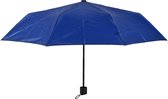 Compacte Opvouwbare Kleine Paraplu | Sterk en Stevig voor Heren en Dames | Navy Blauw - 53cm Diameter
