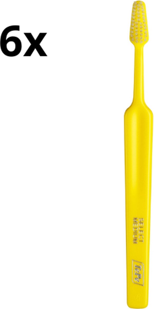 Goedkoopste 6x TePe Select Medium Tandenborstel - Voordeelverpakking