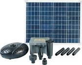 Ensemble Ubbink SolarMax 2500 avec panneau solaire. pompe et batterie