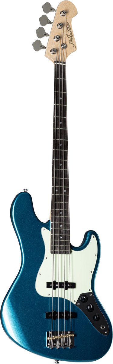 J & D JB-DLX Bass Lake Placid Blue - Elektrische basgitaar