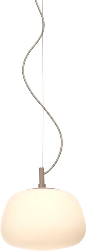 it's about RoMi Hanglamp Sapporo - Wit - 25x25x24cm - Modern - Hanglampen Eetkamer, Slaapkamer, Woonkamer