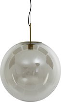 Light & Living Hanglamp Medina - Smoke Glas - Ø48cm - Modern - Hanglampen Eetkamer, Slaapkamer, Woonkamer