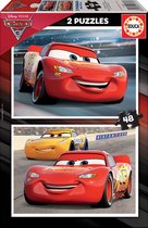 Educa - Disney Pixar Cars 3 - Legpuzzel 2 x 48 Stukjes
