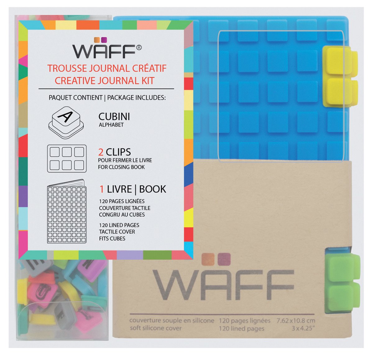 Waff Waff Creatief Dagboek Set A7 Aqua