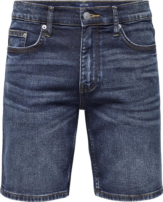 Only & Sons ONSWEFT DBD 7626 PIM DNM SHORTS VD Jeans - Taille L