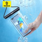 Baseus IPX8 Waterdichte Telefoon Tas - Onderwater Telefoonhoesje Zwemmen Telefoon Case - Transparant