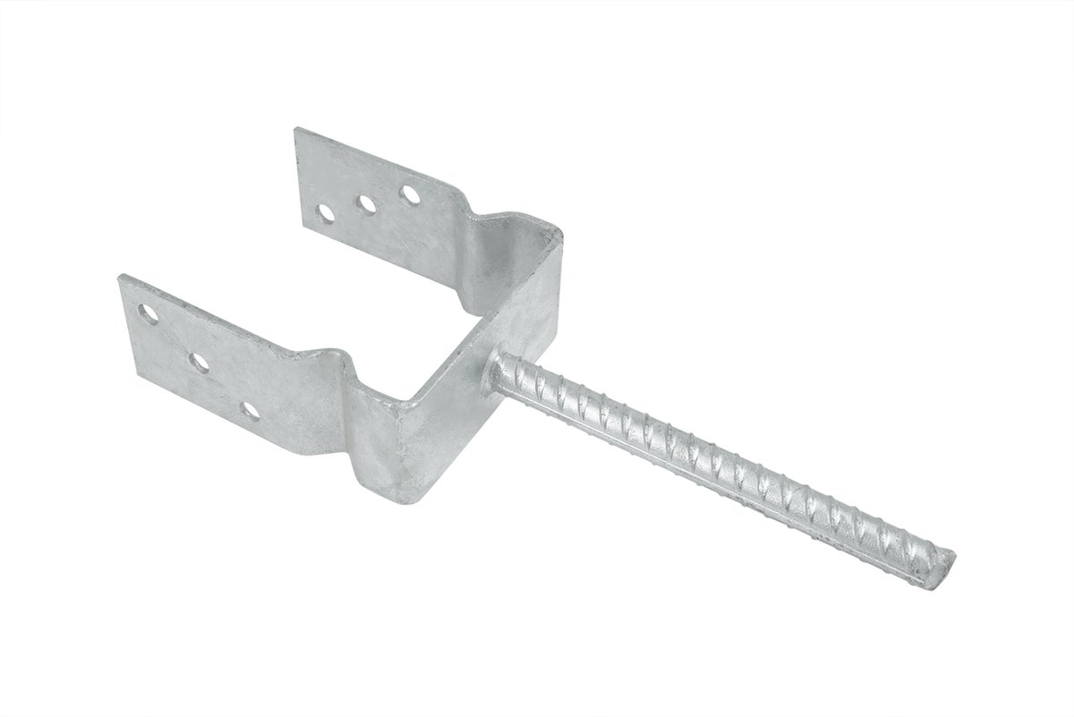 Goedkoopste Wovar Instortanker voor 12 x 12 cm palen met Ril | Per Stuk