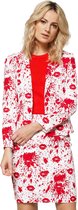 OppoSuits Scary Sherry - Vrouwen Kostuum - Wit - Carnaval - Maat 40