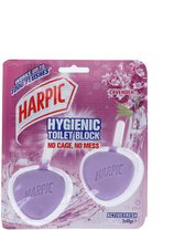 Harpic Toilet Block 40g Twin Pack Lavender- 4 x 1 stuks voordeelverpakking
