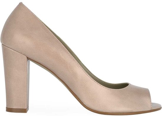 Noë Shoes Nicoline Peeptoe Nude 40