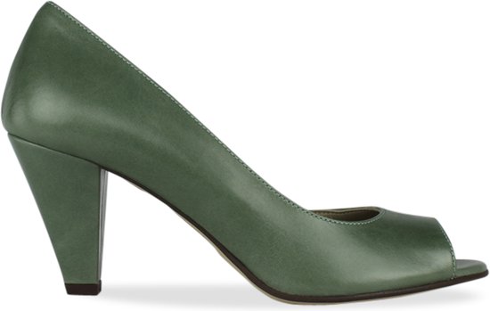 Noë Shoes Nicolina Peeptoe Sage 39