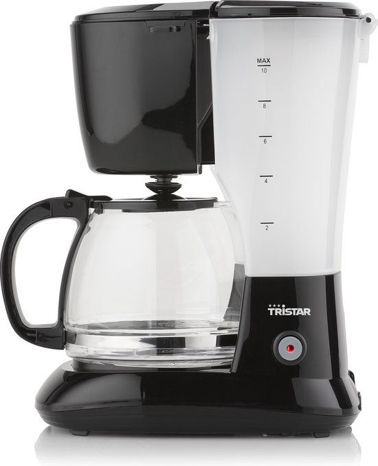 Tristar CM-1245 – filterkoffiezetapparaat – 1,25 liter – 10 kopjes – zwart