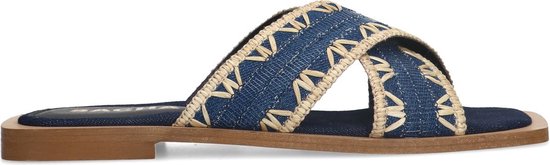 Sacha - Dames - slippers slippers met beige details