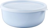 Taartbewaardoos - Voedselbewaarcontainers met deksels voor koelkast, vriezer, steamer & magnetron - Magnetronschalen met deksel - 1500 ml - Nordic blauw