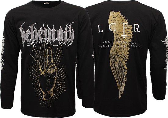 Behemoth Lucifer Longsleeve T-Shirt - Officiële Merchandise - L