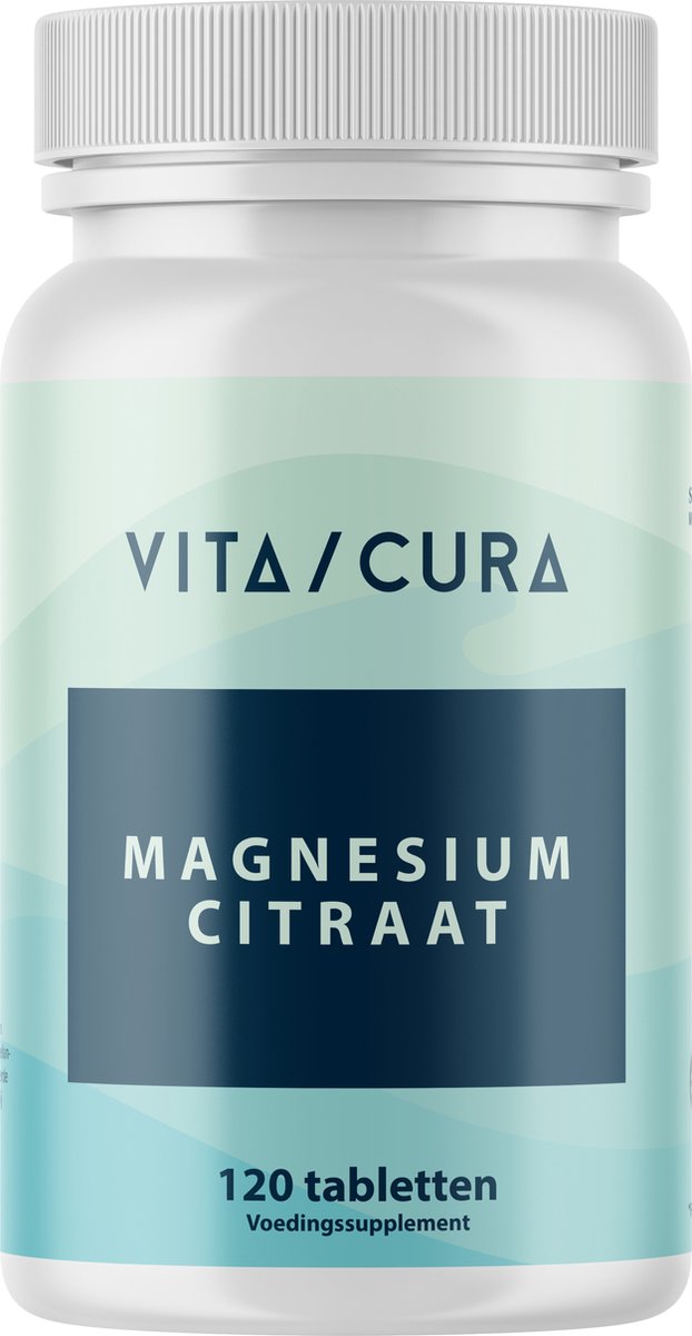 Goedkoopste VitaCura® Magnesium citraat tabletten - 120 stuks