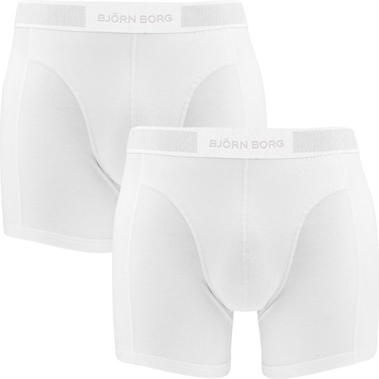 Björn Borg Cotton Stretch boxers - heren boxers normale (2-pack) - multicolor - Maat: