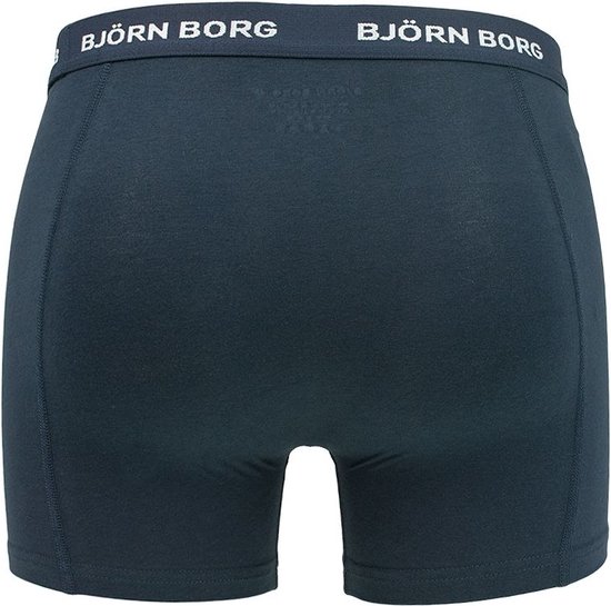 Bjorn Borg 3p SHORTS SHADELINE SAMMY - Sportonderbroek casual - mannen - blauw - L - Björn Borg