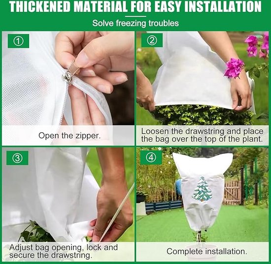 beschermhoes planten winter